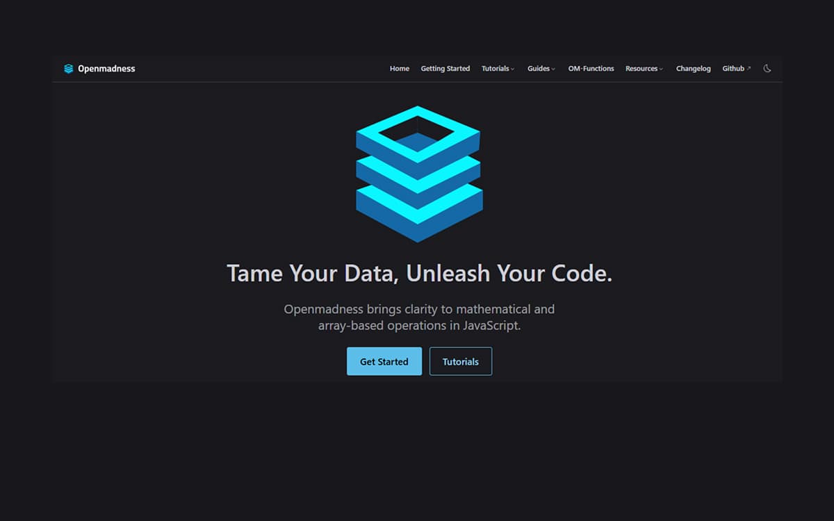 project Openmadness Documentation with Vuepress